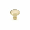 Kd Mobiliario 1.25 in. Brandt Cabinet Knob, Satin Brass KD3250762